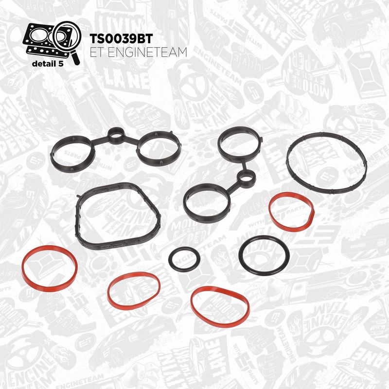 ET ENGINETEAM TS0039BT Gasket Kit, cylinder head