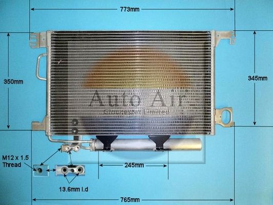 Auto Air Gloucester 16-1316 Condenser, air conditioning