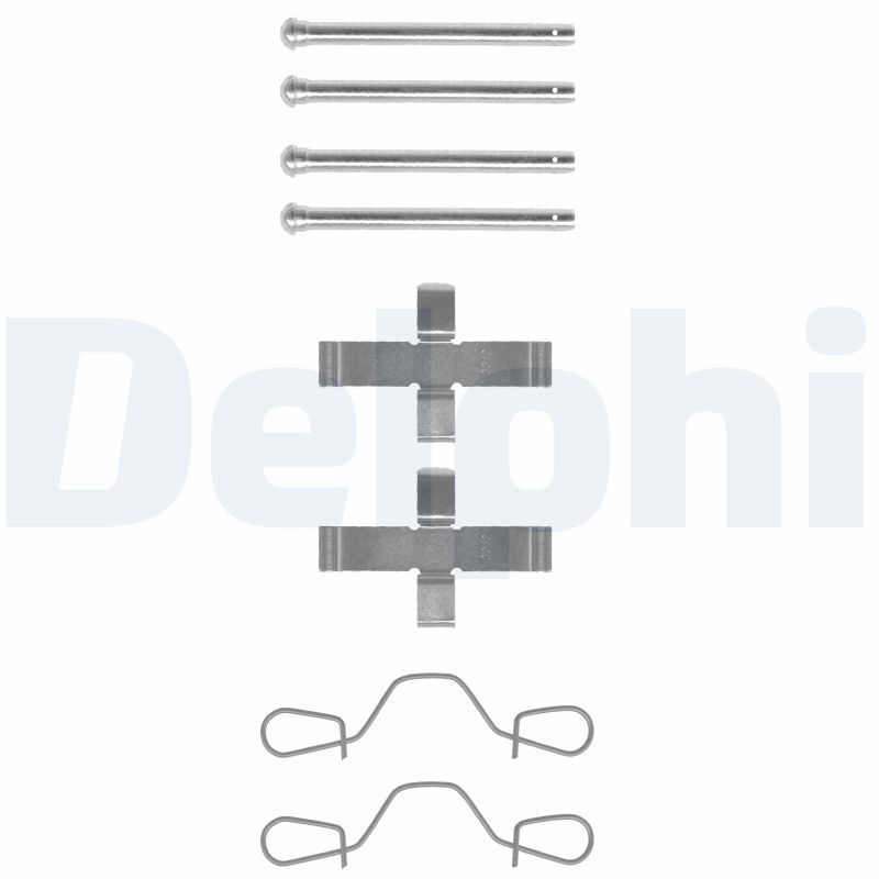 DELPHI tartozékkészlet, tárcsafékbetét LX0012