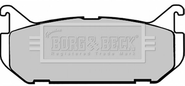 BORG & BECK fékbetétkészlet, tárcsafék BBP1546