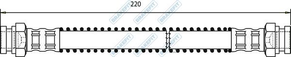 APEC Brake Hose BHO4004