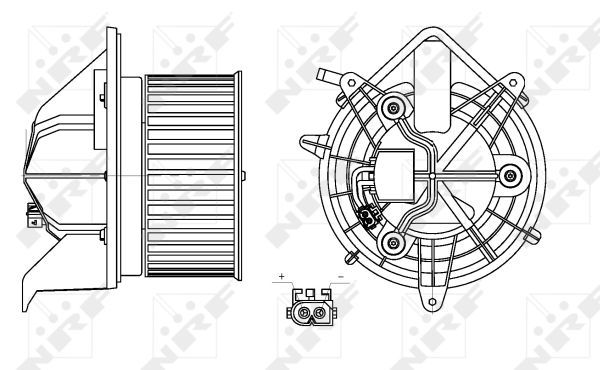 NRF 34157 Interior Blower