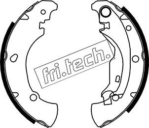 fri.tech. fékpofakészlet 1034.100