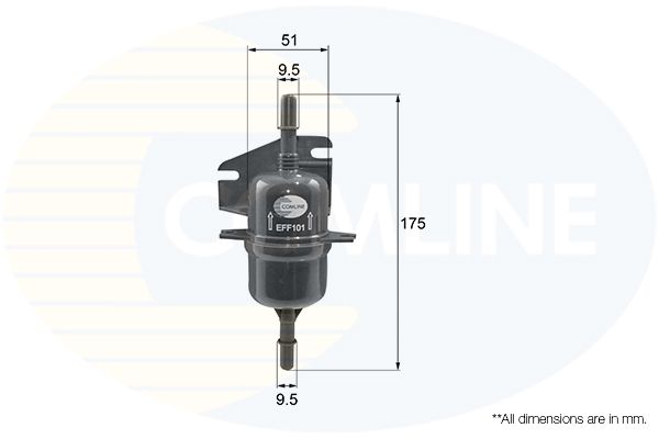 Comline Fuel Filter EFF101