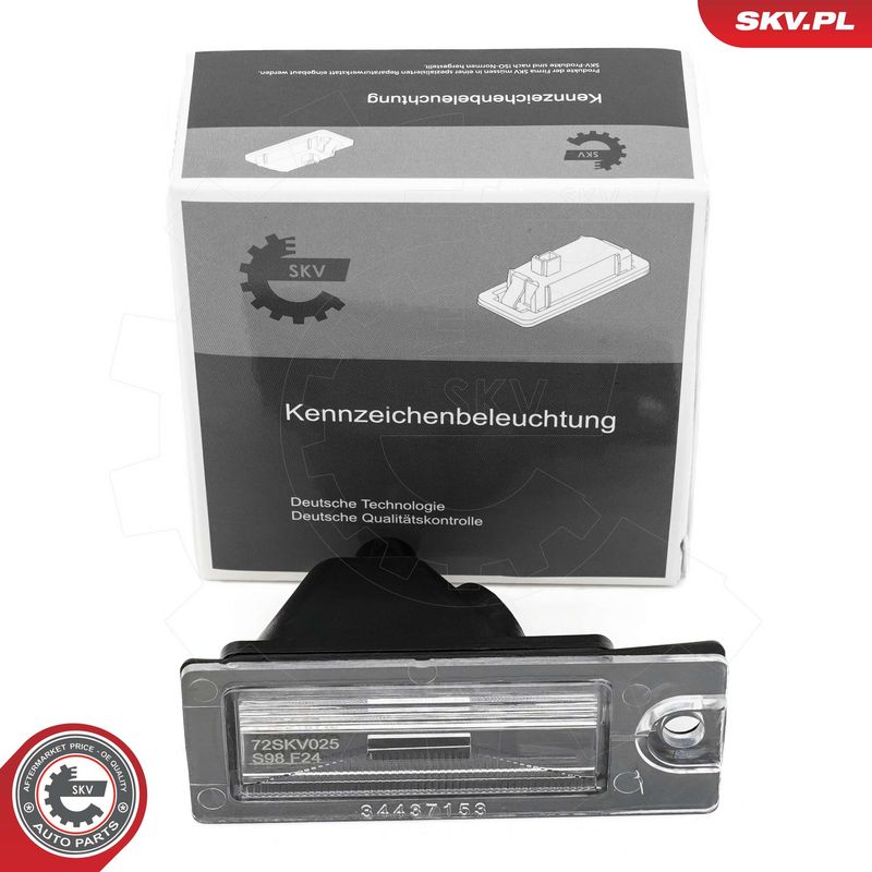 Numbrivalgustus, ESEN SKV 72SKV025