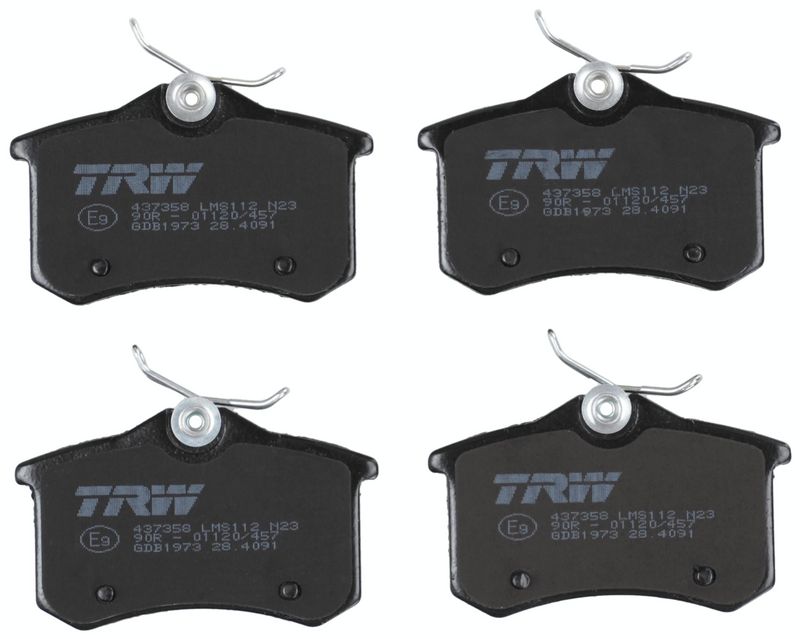TRW GDB1973 Brake Pad Set, disc brake