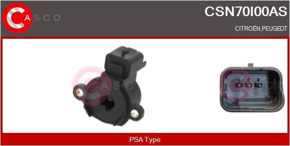 Senzor, poloha škrticí klapky CSN70I00AS
