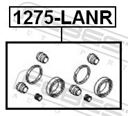 Ремонтний комплект, гальмівний супорт, Febest 1275-LANR