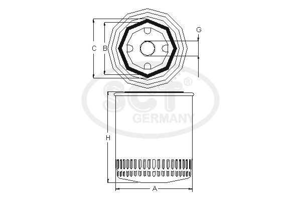 Оливний фільтр, FORD/MAZDA FOCUS/MONDEO/CX-9 00-, Mannol SM137