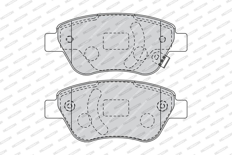 FERODO Plaquettes de frein à disque FDB1920