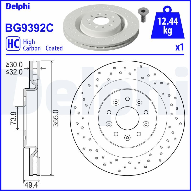 Автозапчастина DELPHI BG9392C