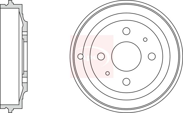 APEC Brake Drum DRM9147