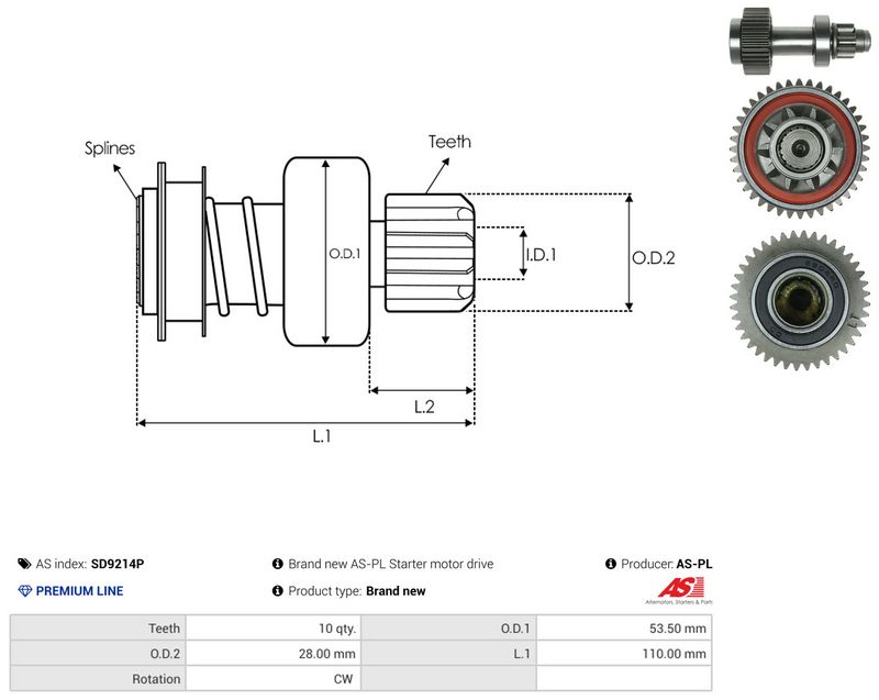 Vabajooks, starter, AS-PL SD9214P