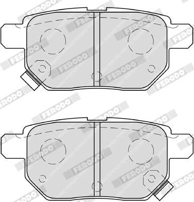 FERODO FDB4042 Brake Pad Set, disc brake