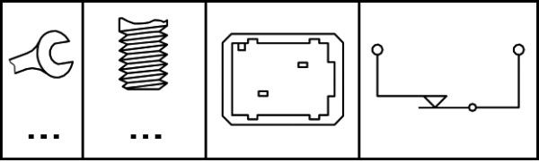 Перемикач стоп-сигналу, Hella 6DD008622-361