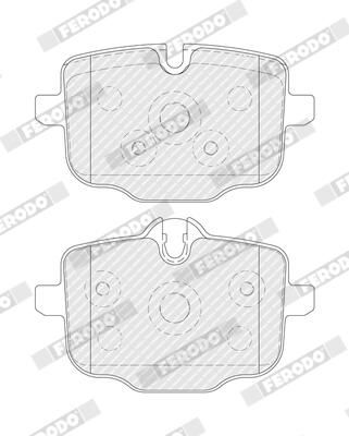 FERODO FDB4381 Brake Pad Set, disc brake