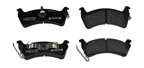 FERODO FDB1549 Brake Pad Set, disc brake