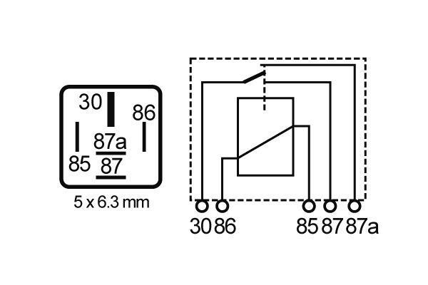 MAHLE MR 60 Relay, main current