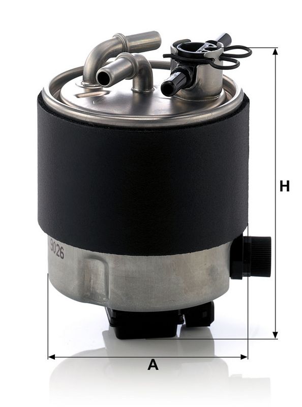 Kütusefilter, MANN-FILTER WK 9026