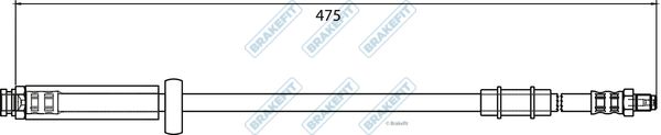 APEC Brake Hose BHO4326