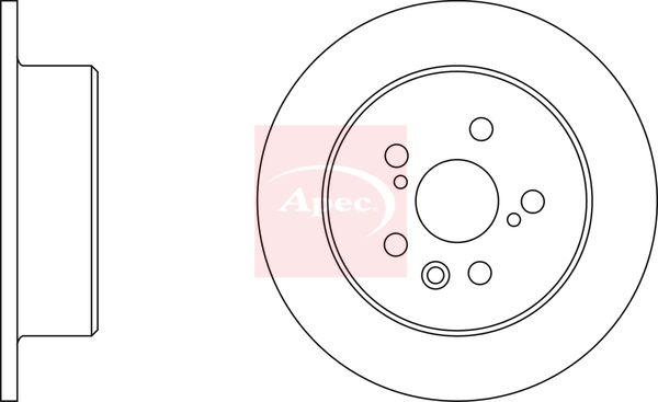 APEC Brake Disc DSK361
