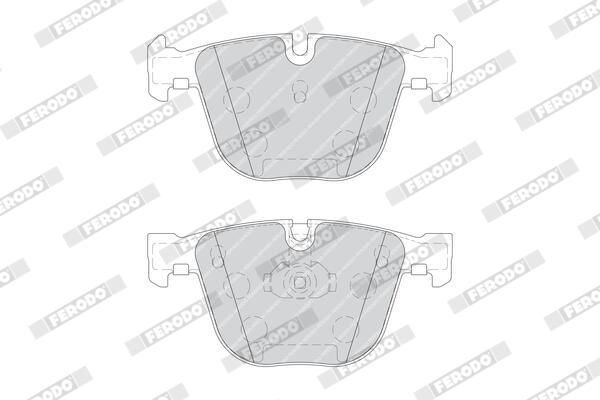 FERODO FDB1672 Brake Pad Set, disc brake