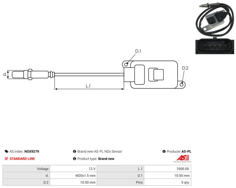 This part match OEM code: 8K0907807E