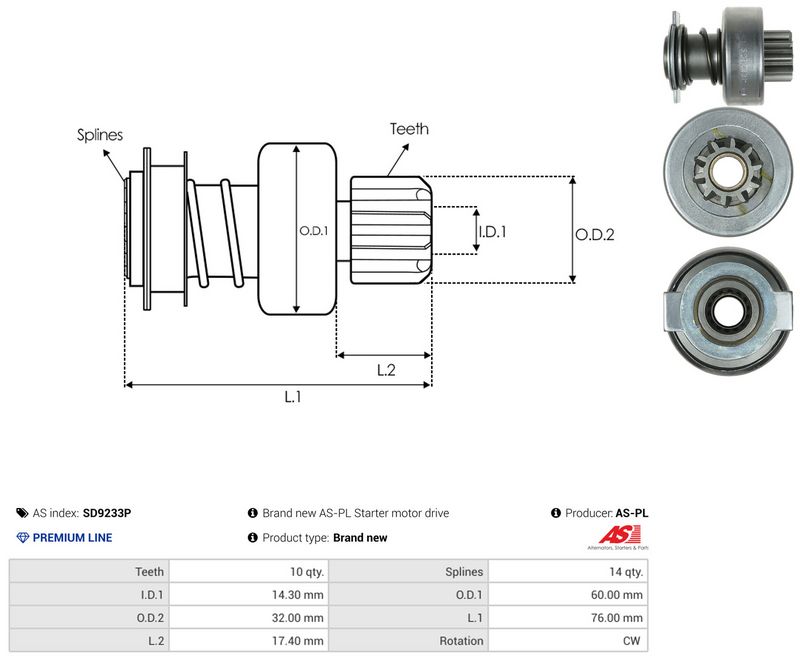 Vabajooks, starter, AS-PL SD9233P