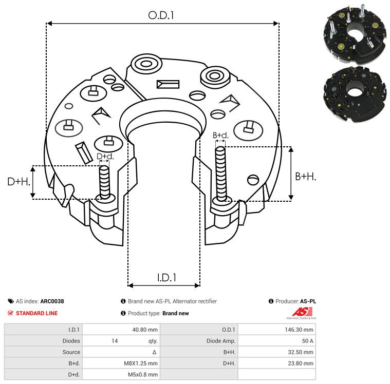 Seadistaja, generaator, AS-PL ARC0038