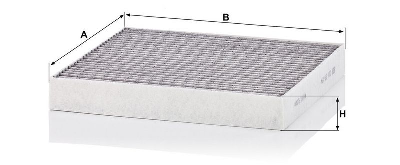 Filter, salongiõhk, MANN-FILTER CUK 23 024