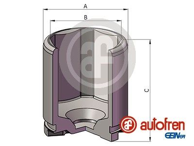 Поршень, гальмівний супорт, Autofren D025797