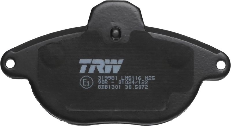 TRW GDB1301 Brake Pad Set, disc brake