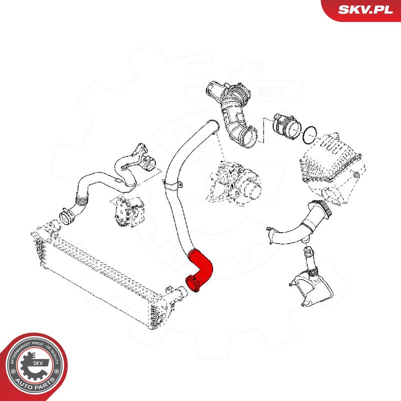 Laadimisõhu voolik, ESEN SKV 43SKV138