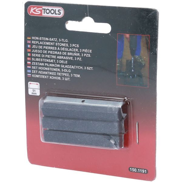 KS TOOLS 150.1191 Honing Stone Set