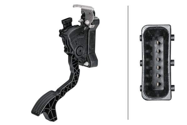 HELLA Sensor, accelerator pedal position 6PV 358 156-241