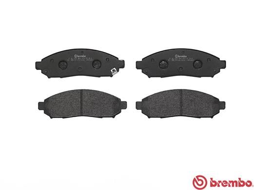 Комплект гальмівних накладок, дискове гальмо, Brembo P56059