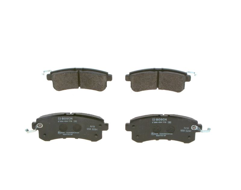 BOSCH 0 986 494 778 Brake Pad Set, disc brake