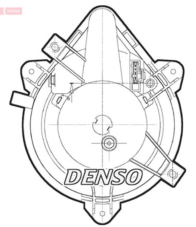Denso Interior Blower DEA09044