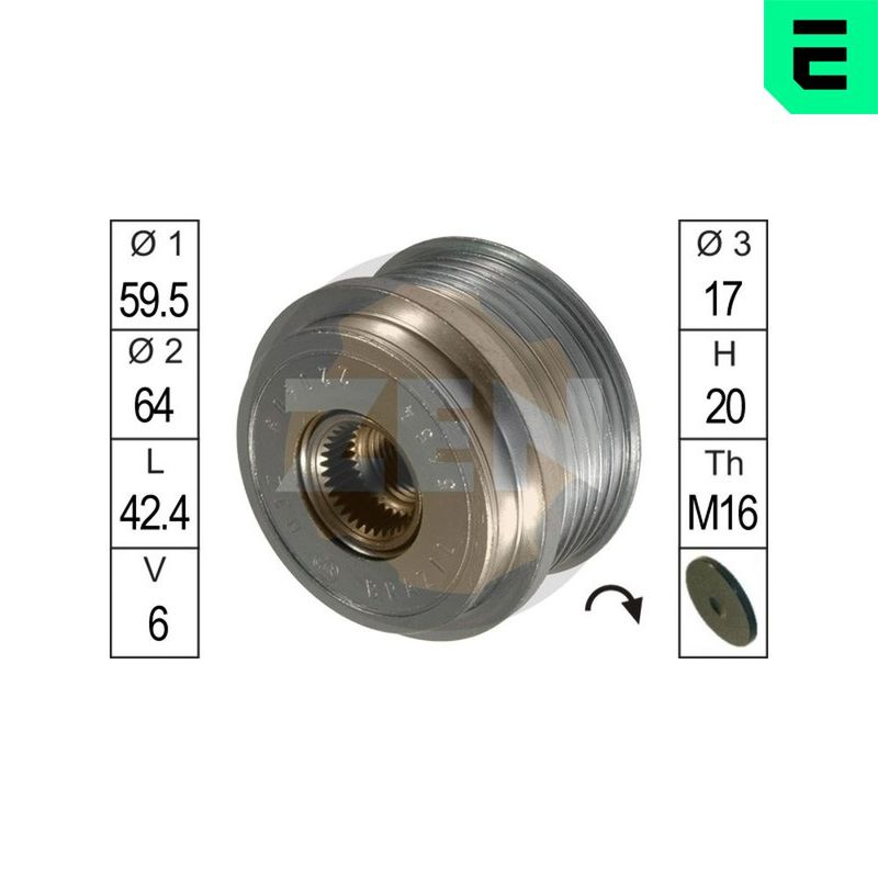 Механізм вільного ходу генератора, Era ZN5454