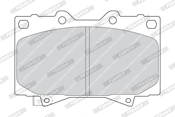 FERODO FDB1456 Brake Pad Set, disc brake