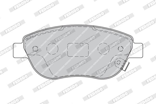 FERODO FDB1919 Brake Pad Set, disc brake