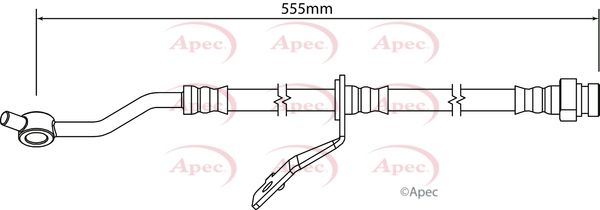 APEC Brake Hose HOS4260