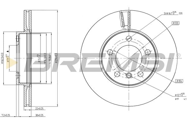 This part match OEM code: 34119804828