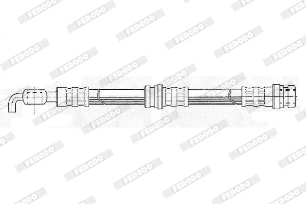 Гальмівний шланг, Ferodo FHY2221