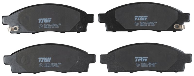 TRW GDB3502 Brake Pad Set, disc brake