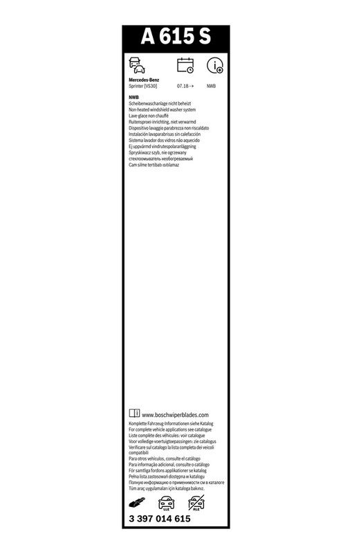 BOSCH 3 397 014 615 Wiper Blade