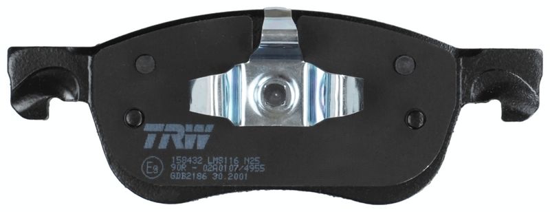 TRW GDB2186 Brake Pad Set, disc brake