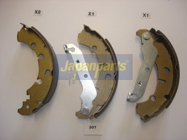 JAPANPARTS Stabdžių trinkelių komplektas