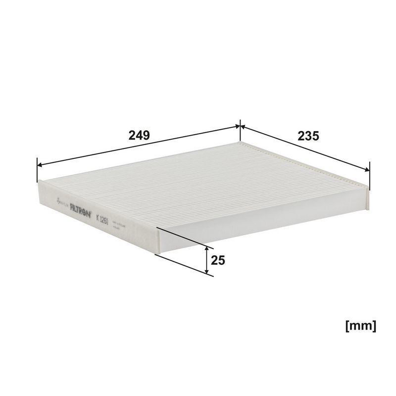 Filter, salongiõhk, FILTRON K 1261