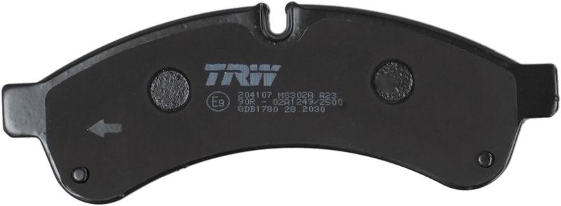 TRW GDB1780 Brake Pad Set, disc brake
